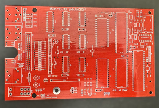 Commodore 1581 PCB – Enhanced V2 Unpopulated Board image 0