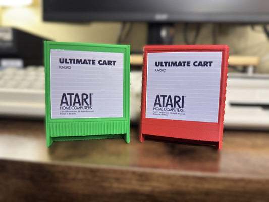 Ultimate Atari Cartridge Shell/3D Printed Case with Label image 0